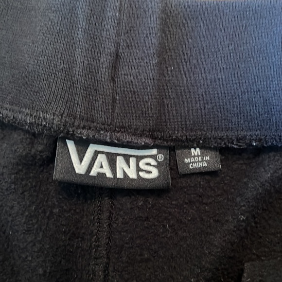 Vans sweat shorts. Size M. Black. - Picture 3 of 5
